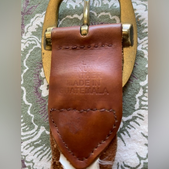 Braided Leather Belt - Picture 4 of 4